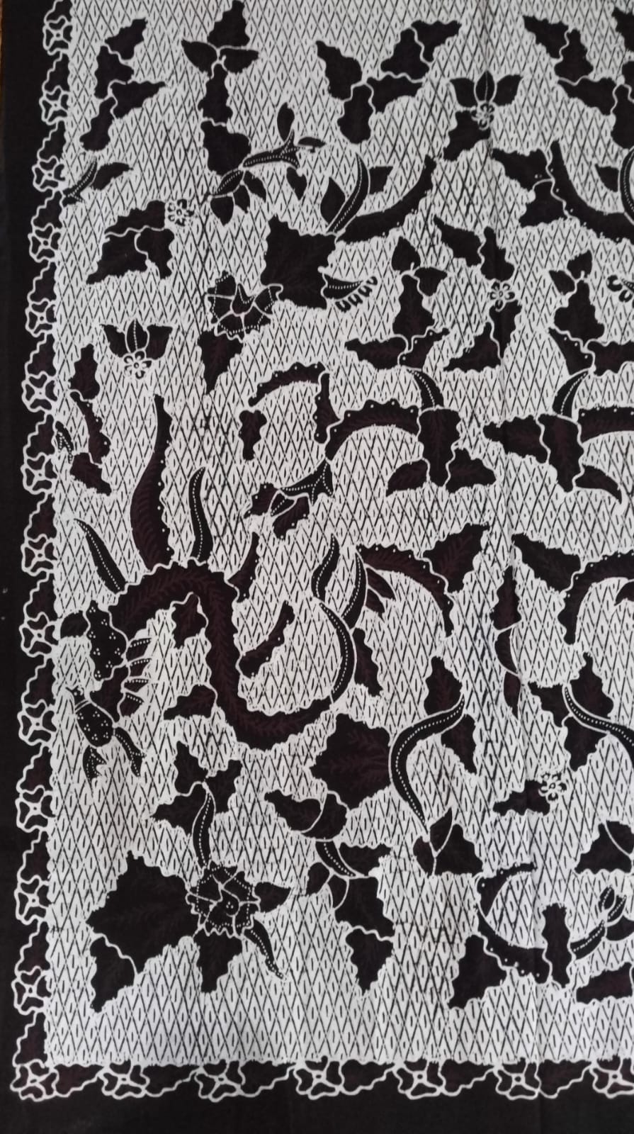 Motif batik tulis jejet rengkep